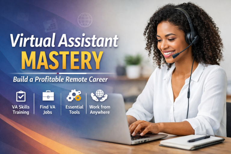 Virtual Assistant Mastery: Build a Profitable Remote Career